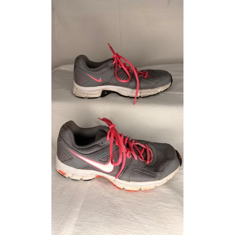 Nike Dart 9 Womens Running Shoes Grey Pink Flywire Sneakers 537603-006 Size 6.5